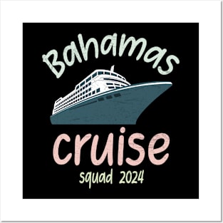 Bahamas cruise squad 2024 family group friends Posters and Art